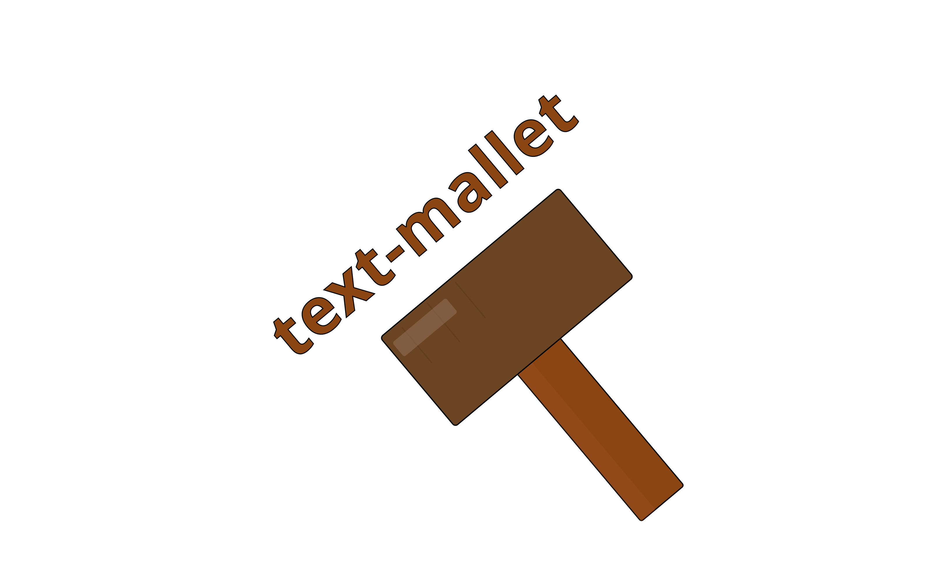 Text Mallet Logo